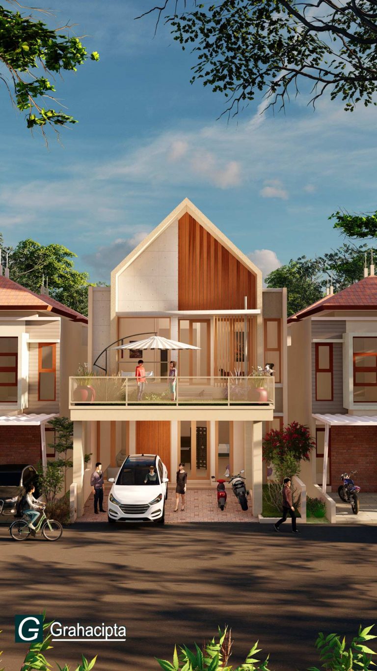 Renovasi rumah minimalis model scandinavian di cibubur country